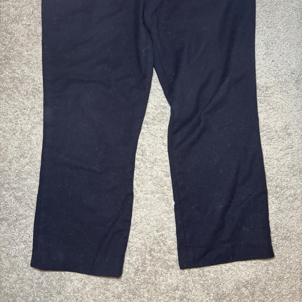 Polo Ralph Lauren Mens Wool Blend Stretch Trousers Navy Blue 34x30 4834565RRC - Picture 3 of 15